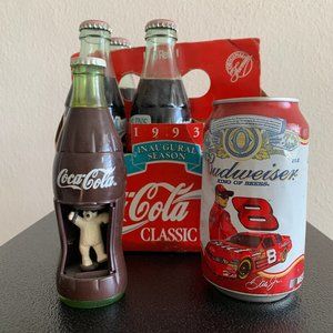 3 bottles COCA -COLA Can Beer Cola Advertising toy